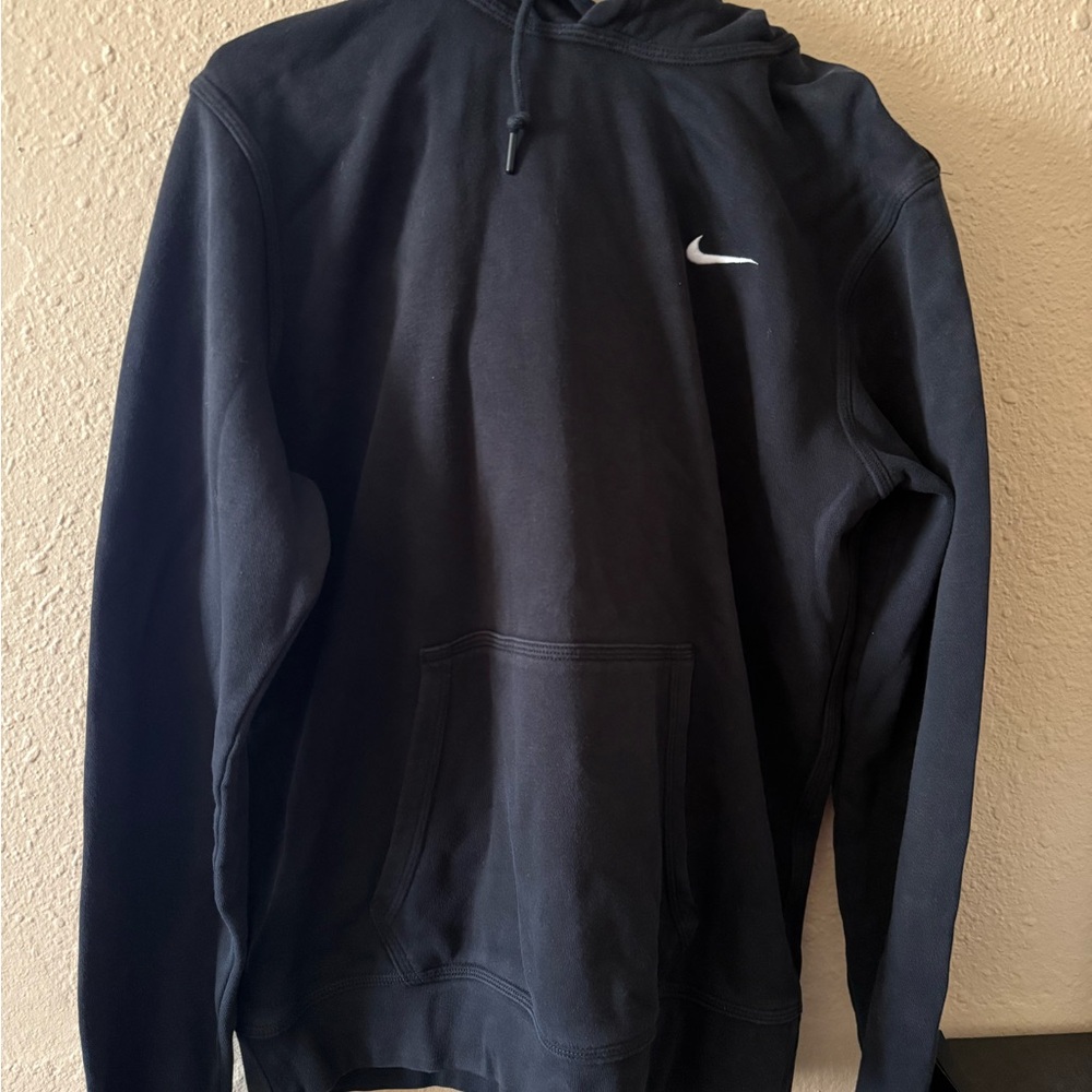 Nike Black Hoodie with Swoosh